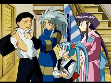 Tenchi Muyou! Toukou Muyou (JP) screen shot game playing